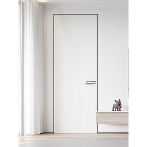 Foshan Invisible <strong>Door</strong> Manufacturer Custom Hidden Invisible Interior Room <strong>Door</strong> Frameless <strong>Door</strong> - Product Image 6