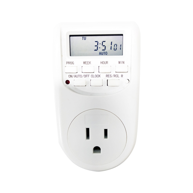 US Electronic Digital Programmable Timer Switch Programmable LCD Display Power Timer Time Switch for Mist Pump System