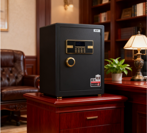 Chenguang CalfGuard Gen 1セーフロッカー指紋パスワード付きホーム & ホテル用キーロック - Product Image 1