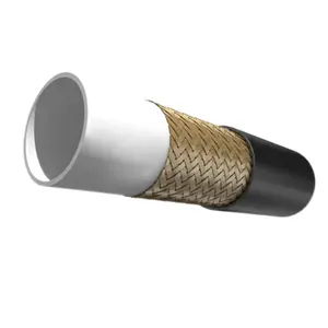 Structure complexe de protection thermoplastique tressé renforcé tuyau Composite continu