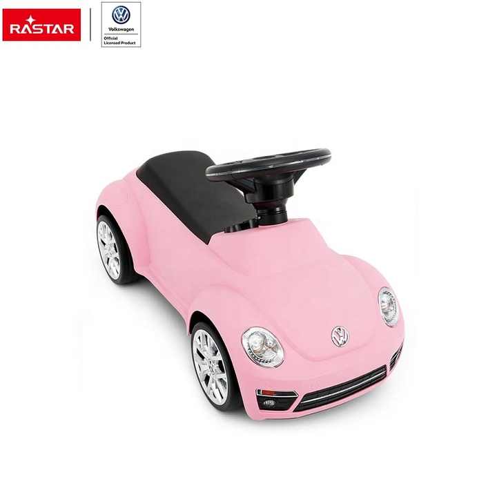 RASTAR フォルクスワーゲンビートル キッズ ライドオンカー ピンク