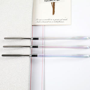 BQAN-MANGO acrílico holográfico, varilla agitadora, pincel de espátula para uñas, herramienta de pincel de poligel para <span class=keywords><strong>arte</strong></span> de uñas - Product Image 5