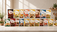 Bumbu Makanan Laut Kering Halal Alami Kaya Rasa Kelas Atas untuk Sup dan Pasta Sachet 10g Bouillon Makanan Laut