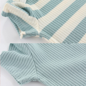 Детский комбинезон из органического хлопка с коротким рукавом - Product Image 3