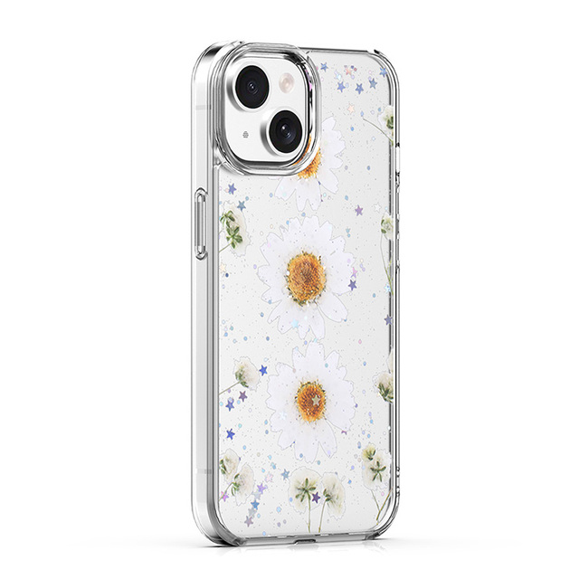 For Oppo REALME NOTE 50 real flower epoxy design woman Fundas Para Celular phone cases cute mobile case cover