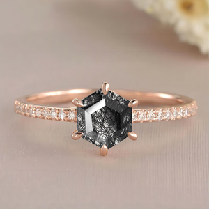 Classic Natural Stone Moonstone Engagement <b>Ring</b> 925 Silver 18K Gold Plated Women's Prong Setting Oval Cut Crown Shape - Product Image 2