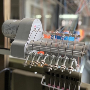 Machine à tricoter plate 80 pouces, système 1+1, pour pulls uniformes, prix, laine, jersey, machines à tricoter informatisées - Product Image 5