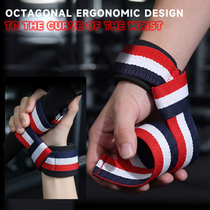 New Arrival Cotton Figure 8 Weightlifting Power Straps Neoprene Padded Gym and Fitness <strong>Exercise</strong> <strong>Belt</strong> - Product Image 4