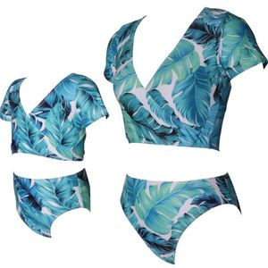 Nuevo Producto <span class=keywords><strong>bikini</strong></span> traje de baño trajes de baño para niños traje de mamá y me traje - Product Image 4