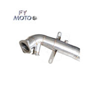 Knalpot Downpipe untuk Alfa Romeo Giulia 200P/280P 2.0T 2017 +