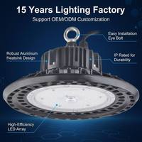Système de contrôle intelligent sans fil, haute baie, UFO LED 5000 w, 100 K, projecteur, haute baie, en option