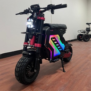 Scooter Eléctrico de Dos Ruedas para Adultos, 72V 10000W 15000W 50AH/40Ah, GT-R8, Motor Dual, Desbloqueo Inteligente NFC, Plegable, Freno de Disco Hidráulico - Product Image 1