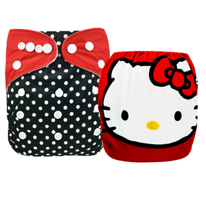 3-15kg Couches lavables imperméables de haute qualité et bon marché Couches lavables pour bébé 70 types de couleurs peuvent être choisies - Product Image 4