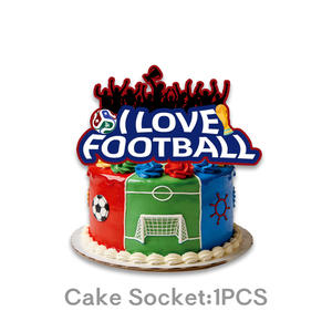 Ensemble de vaisselle jetable sur le thème de la Coupe du Monde de football 2026, idéal pour les clubs de supporters, les fêtes de football et la décoration de <span class=keywords><strong>table</strong></span>. - Product Image 5