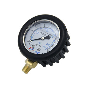 Manomètre de pression des pneus U-NAI 0-1000KPA 0-10KG CM en plastique ABS, testeur de pneus pour voitures et camions, résistant à la rouille, utilisation quotidienne - Product Image 1