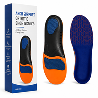 Semelles orthopédiques de soutien de la voûte plantaire en velours, gel, PU, TPU, inserts souples pour le sport, hommes, femmes, pieds plats, absorption des chocs, antidérapantes, course à pied