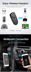 J19 Kit de coche inalámbrico <span class=keywords><strong>Bluetooth</strong></span> mini Audio portátil manos libres <span class=keywords><strong>Bluetooth</strong></span> 3,5mm <span class=keywords><strong>USB</strong></span> AUX adaptador estéreo <span class=keywords><strong>receptor</strong></span> de mú - Product Image 2