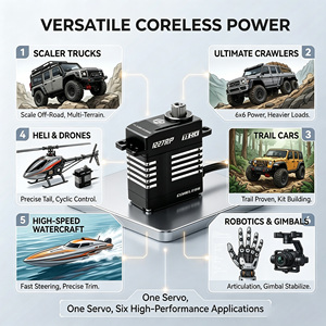 Flashobby Nuevo Servo Digital Micro RC CLS1227RP-B con Engranajes Metálicos HV de Alto Torque 11KG 0.074Seg para SCX24 AX24 <span class=keywords><strong>1</strong></span>/<span class=keywords><strong>24</strong></span> RC <span class=keywords><strong>Crawler</strong></span> - Product Image 5