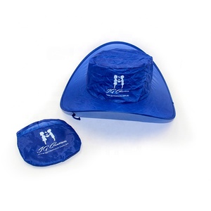 Tùy Chỉnh Có Thể Gập Lại Cầu Vồng Polyester Hat/Nylon Folding Cowboy Mũ Trong Túi - Product Image 2
