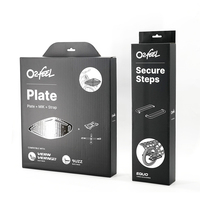 Boîte d'emballage en carton pliable en gros pour pièces de moto/vélo, accessoires recyclés, impression offset pour produits ménagers