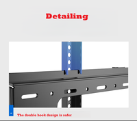 Soporte de pared fijo para TV de 32-85 "| Soporte de acero para monitor 4K LCD/LED | Compatible con VESA 200x200-600x400