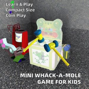 Hot Selling Whack-A-Mole Game Mini Handheld Mouse Toy for Children Educational Hammering Toy Playing Ground - Product Image 3