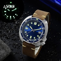 Pour une petite commande 30atm en acier inoxydable plongée plongeur mécanique automatique montre homme 1 pièces peut être expédié 50 pièces peut être logo personnalisé