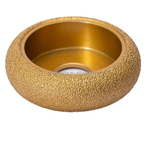 Meule diamantée brasée à bord romain pour le rainurage et le meulage des bords des carreaux de céramique, <span class=keywords><strong>du</strong></span> marbre et <span class=keywords><strong>du</strong></span> quartz - Product Image 2