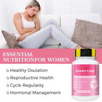 Power Factory Ovary Care Softgel Soutien de la Santé Ovarienne pour Femmes, Retard de la Ménopause et Soin de la Peau, Complément Alimentaire, 60 Gélules