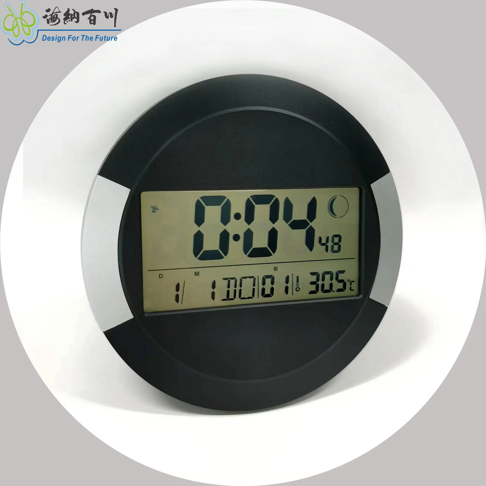 Digital Radio Wall Clock appointed date alarm ascending alarm signal repeat signal temperature display countdown