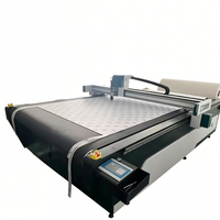 Machine de découpe automatique CNC à couteau oscillant pour PVC, tissu imperméable, verre souple et bâche