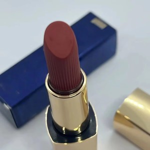 Cosmétiques de luxe, <span class=keywords><strong>rouge</strong></span> à lèvres en tube doré, style tendance, longue tenue, mat, avec effet blanchissant et hydratant, imperméable, étiquetage personnalisé - Product Image 2