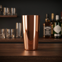 Cocteleras de Acero Inoxidable Ecológicas MIINOX MW-BS Premium, Accesorios para Bebidas, Certificación CE