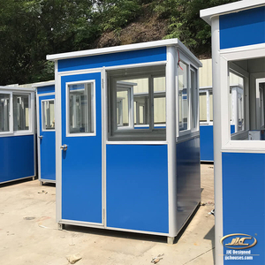 Cabina Prefabbricata per Guardie, Casetta di Sicurezza per Uso Esterno, Box di Sicurezza Portatile - Product Image 4