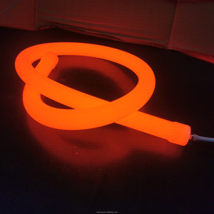 5M redondo <span class=keywords><strong>Led</strong></span> neón 40mm Multi colores 360 grados impermeable Flexible suave <span class=keywords><strong>manguera</strong></span> 24V silicona neón Flex tubo - Product Image 2
