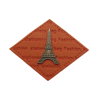 Étiquettes métalliques en alliage de zinc, logo 3D en relief, lavables, imprimées par transfert thermique pour vêtements et sacs, avec patchs personnalisés, étiquettes de vêtements