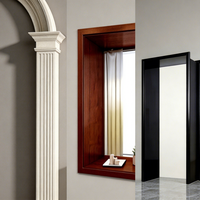 Cadre de porte et de fenêtre multi-matériaux, en FRP, fibre de verre, polyuréthane, UPVC, PVC, alliage d'aluminium, cadre de contour de porte et de fenêtre