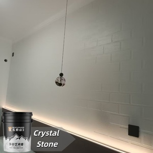 <span class=keywords><strong>Pintura</strong></span> Acrílica <span class=keywords><strong>Gris</strong></span> con Textura de Arena Microcristalina Wufushan Yajing para Arte Mural Interior y Exterior - Product Image 3