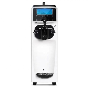 Làm mát trước 5 inch LCD thương mại Snack máy mềm phục vụ Ice Cream Maker Máy - Product Image 1