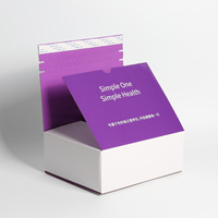 Boîte d'expédition en carton ondulé avec logo personnalisé, bande adhésive à fermeture éclair, bande adhésive à déchirer pour l'envoi postal, boîte à courrier auto-scellante
