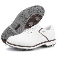 Chaussures de golf pour hommes de grande taille avec crampons, personnalisées, pour l'entraînement en extérieur, durables, élégantes, respirantes, à pointes professionnelles