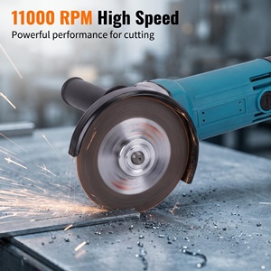 Amoladora Angular Eléctrica <span class=keywords><strong>de</strong></span> Alta Calidad, Portátil, <span class=keywords><strong>de</strong></span> Velocidad Variable, para Uso Doméstico e Industrial, para Cortar y Desbastar - Product Image 5