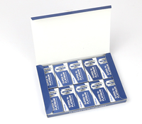Lames de rasoir à double tranchant en acier inoxydable de haute qualité pour hommes, 100 pièces/boîte