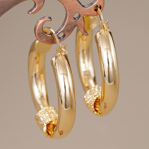 Orecchini a polsino irregolari da donna, stile francese, per uso quotidiano, accessori per l'orecchio - Product Image 6
