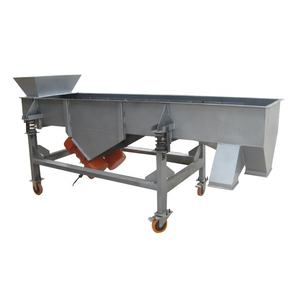 Equipo de cribado industrial para minería, criba vibratoria lineal de acero inoxidable de 1 capa para productos químicos - Product Image 4