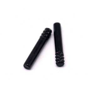 Goupille moletée en acier au carbone, style standard, 22 mm, certifiée ISO 9001, galvanisée noire, pour l'industrie des pièces automobiles de nouvelles énergies - Product Image 4
