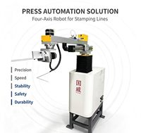 Bras robotique collaboratif haute stabilité et économique pour le manipulage de l'acier inoxydable