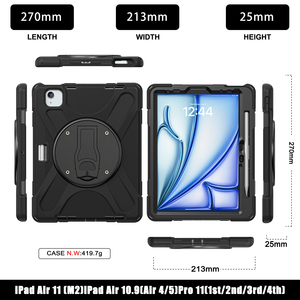 Custodia Protettiva Intelligente per <span class=keywords><strong>Apple</strong></span> <span class=keywords><strong>iPad</strong></span> <span class=keywords><strong>Air</strong></span> 11 M3 2025 <span class=keywords><strong>Air</strong></span> 45 10.9 <span class=keywords><strong>Air</strong></span> 6 11 Pollici - Product Image 5