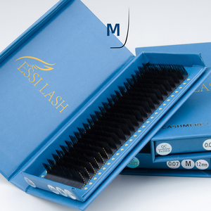 <span class=keywords><strong>ESSI</strong></span> LASH Plateaux de cils en faux vison courbure L <span class=keywords><strong>M</strong></span>, vente en gros avec logo personnalisé, extensions de cils de haute qualité - Product Image 1