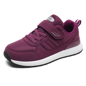 Chaussures de sport pour enfants, tige synthétique, semelle extérieure en caoutchouc, semelle intermédiaire en EVA, doublure en coton, violet, taille 30 - Product Image 5